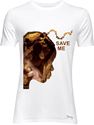 Picture of Save Me - Men Round Neck Slim Fit