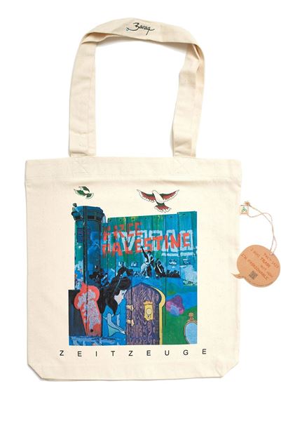 Bild von Free Palestine "Snow White" - Bag