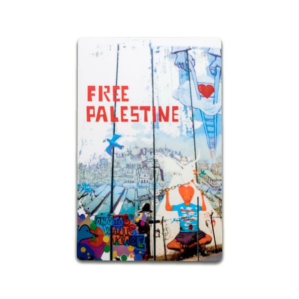 Bild von Free Palestine - Magnet