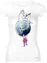 Picture of Children Bear the Burden of the World - Women Round Neck