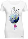 Bild von Children Bear the Burden of the World - Women Round Neck long